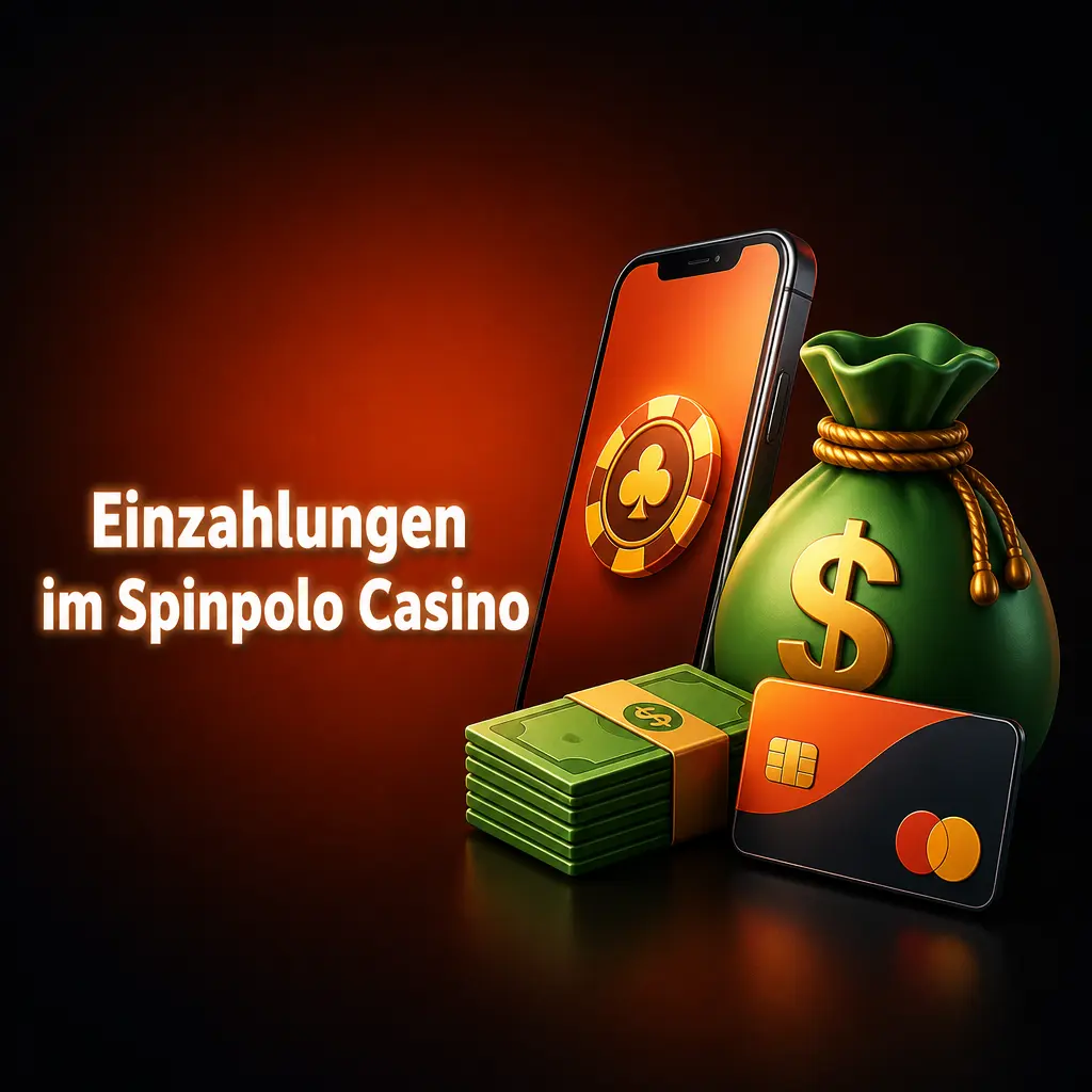 Spinpolo Casino Einzahlung mit Visa, Mastercard, Skrill, Apple Pay, Google Pay und Kryptowährungen