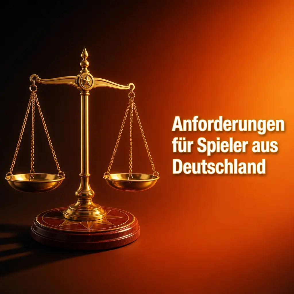 Anforderungen für Spieler in Deutschland: Mindestalter 18, eigene Daten und verantwortungsvolles Spielen