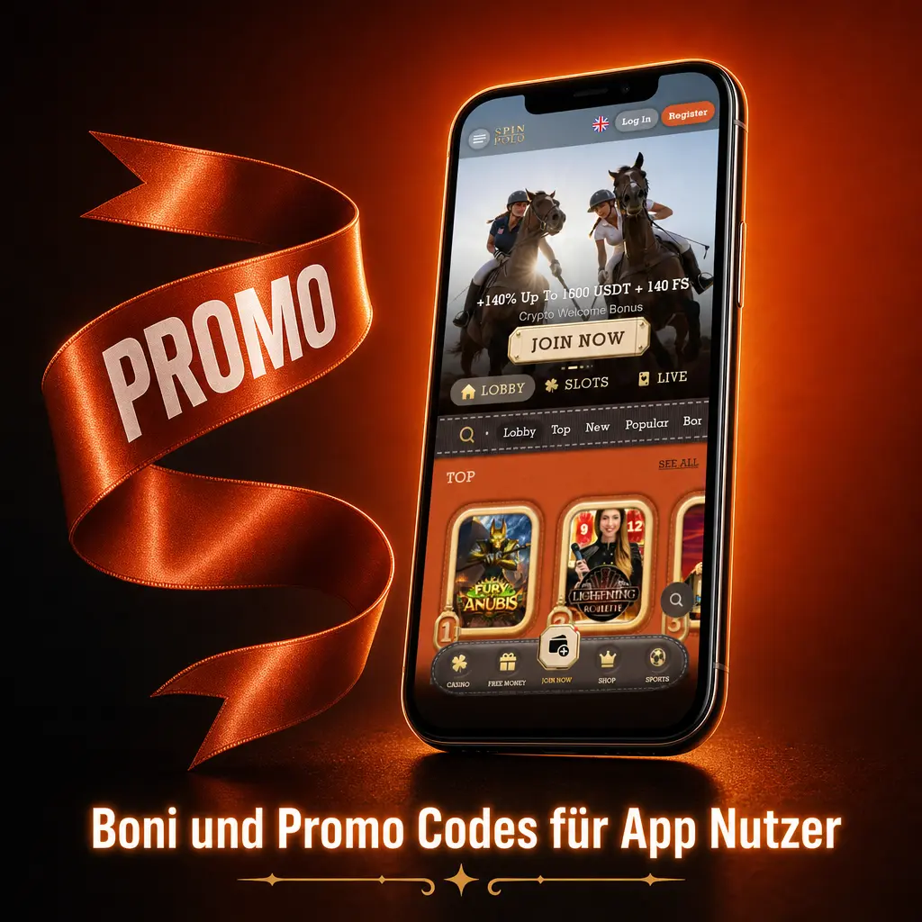 App-Nutzer aktivieren Bonus- und Promo-Codes mit Willkommensbonus, Freispielen und Cashback in der mobilen Anwendung
