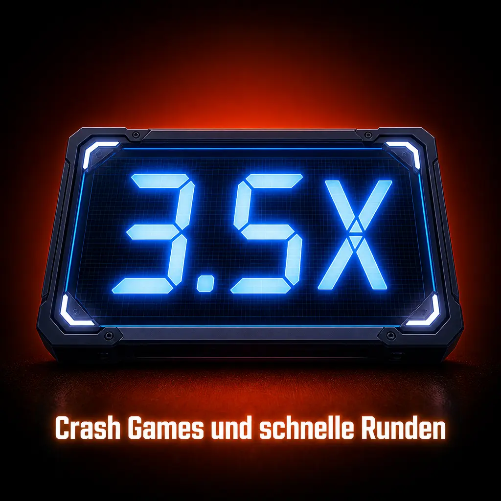 Crash Games mit steigenden Multiplikatoren, Auto Cashout und schnellen mobilen Spielrunden