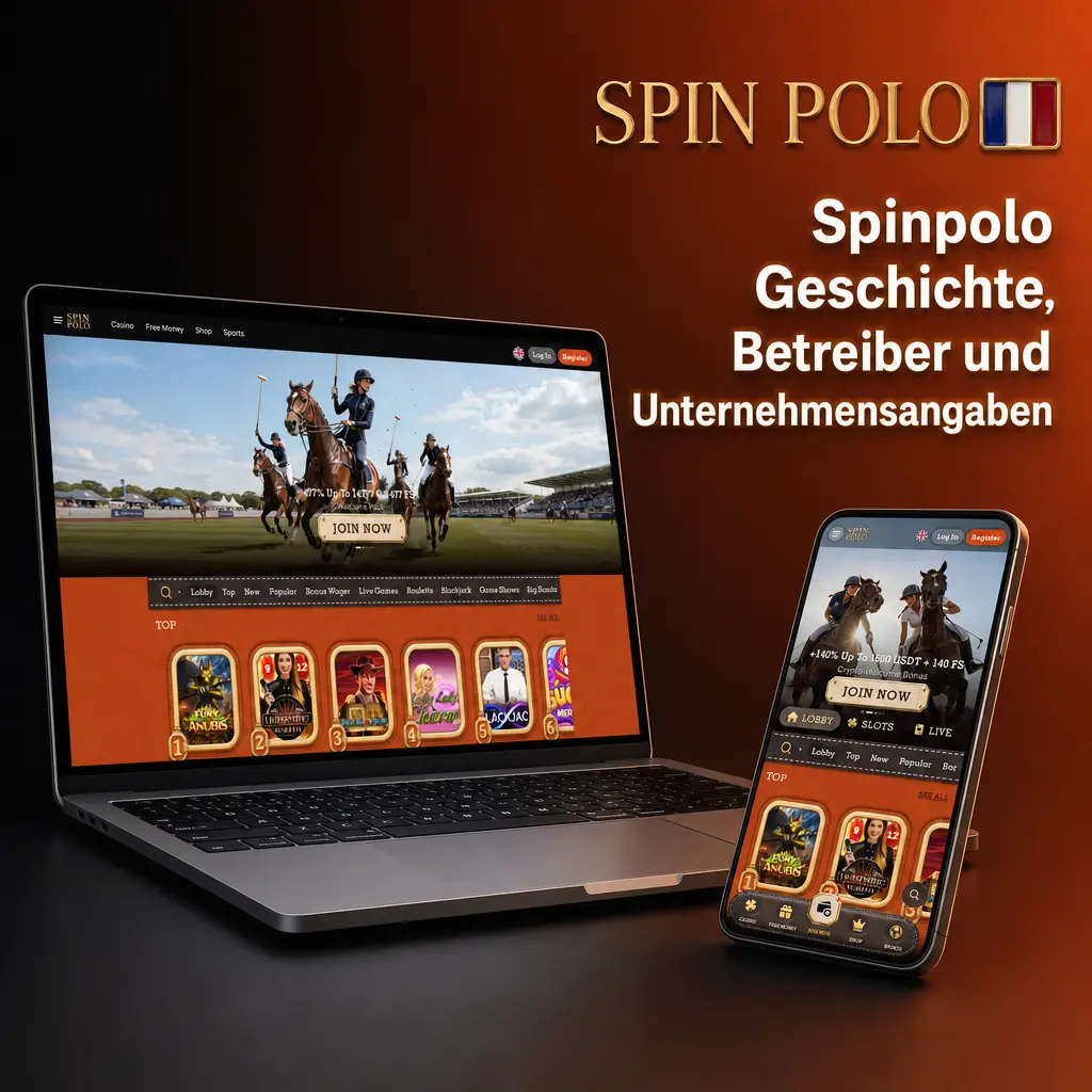 Spinpolo Geschichte mit Betreiberangaben, Lizenzhinweisen, Sportwetten, Echtzeitwetten und Kasinoaktionen