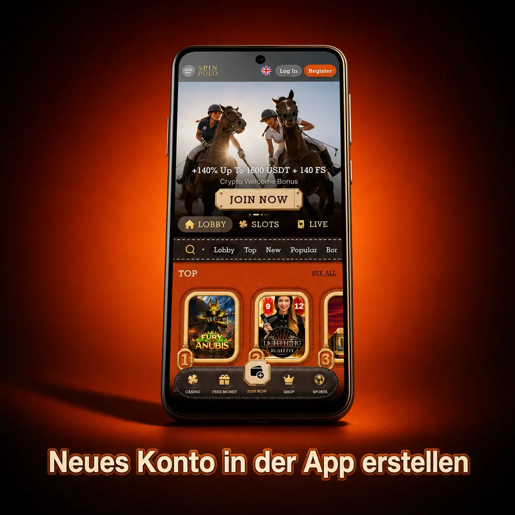 Neues Konto in der App erstellen: registrieren, Daten eingeben, Bedingungen akzeptieren und Profil verifizieren