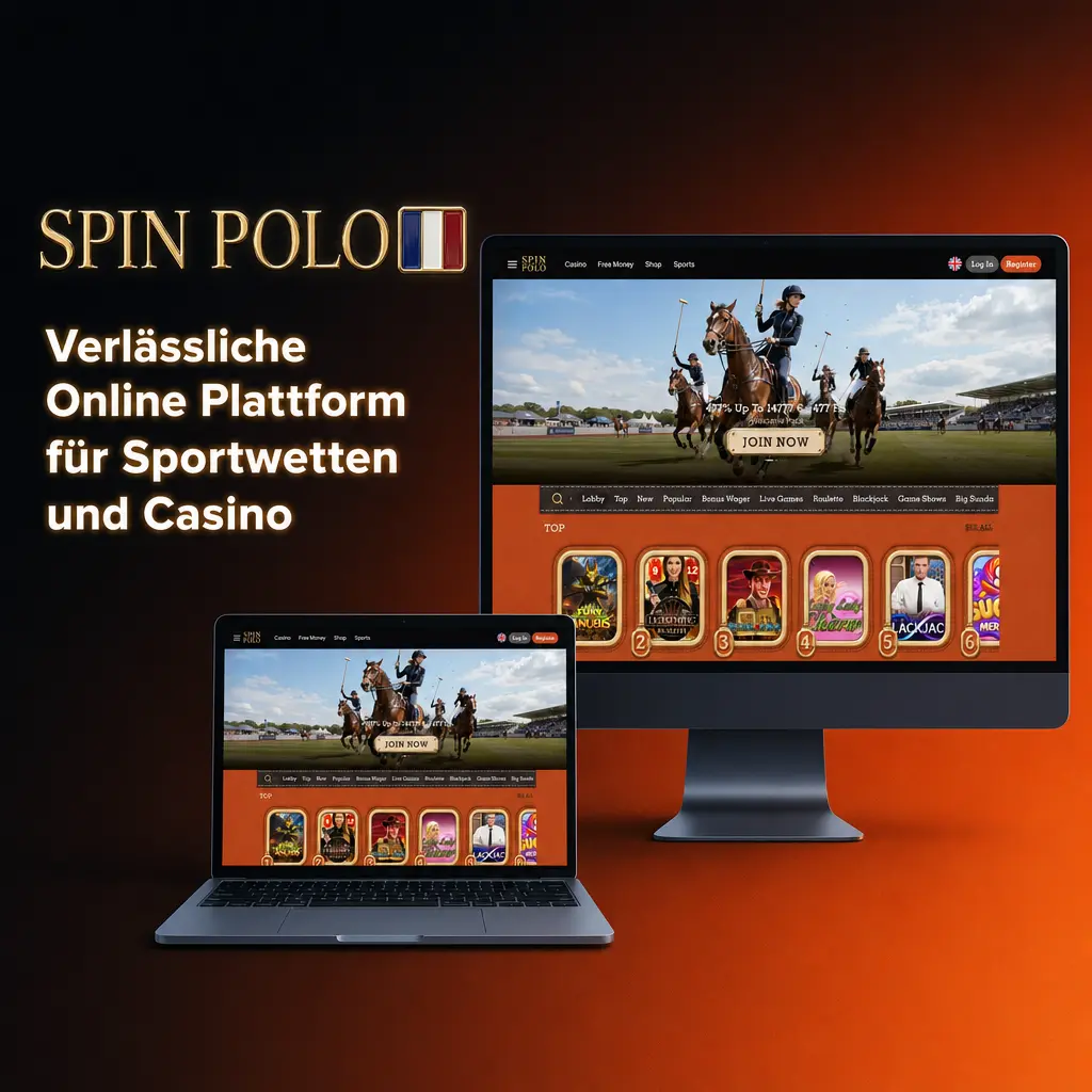 Spinpolo Online-Plattform für Sportwetten, Live-Wetten und Casino mit mobiler Nutzung und Sicherheitsfunktionen