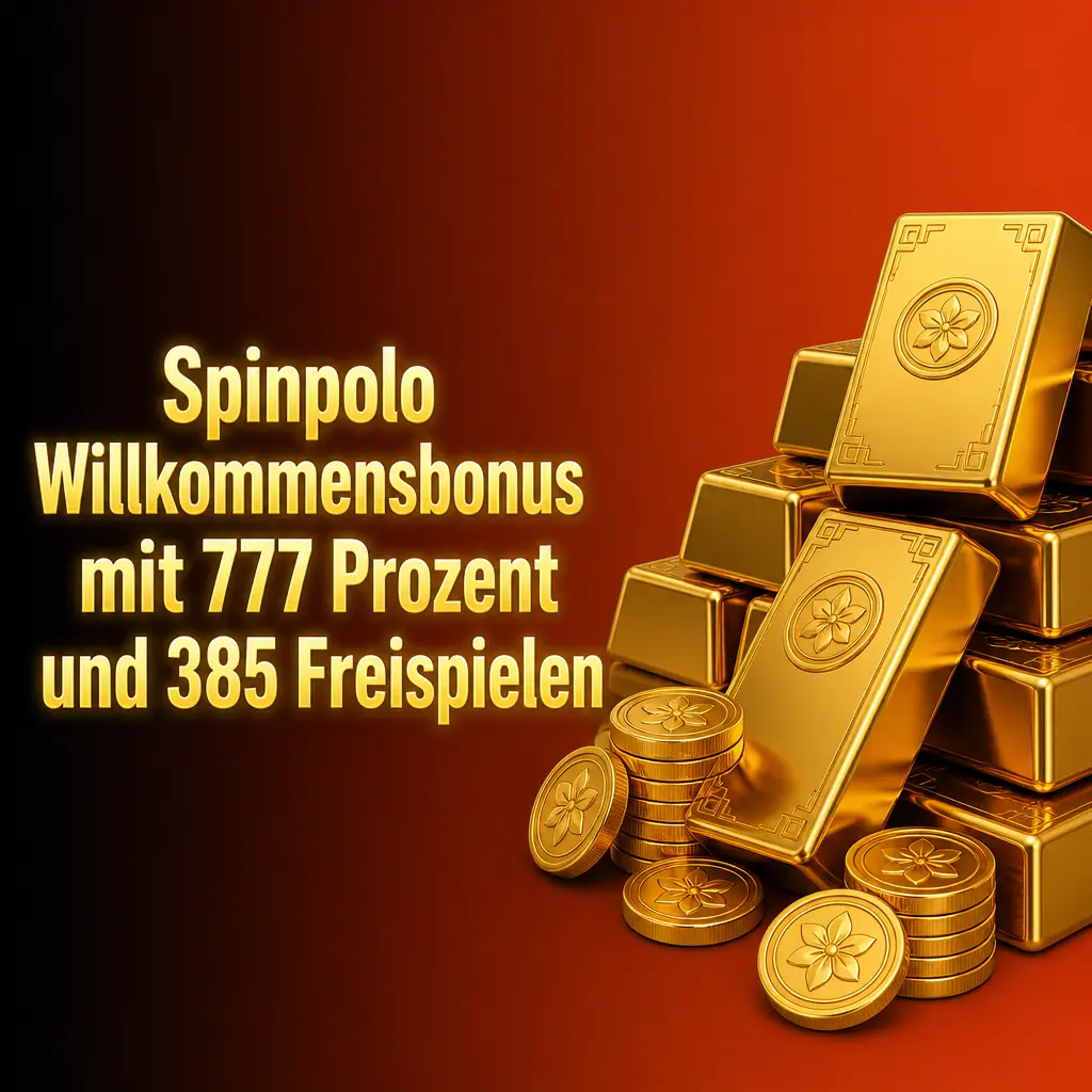 Spinpolo Willkommensbonus 2026: 777 Prozent bis 7777 USD plus 385 Freispiele für neue Spieler